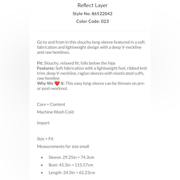 Free People Movement Reflect Layer Tee Long Sleeve Sand Dune NWOT - Picture 6 of 10